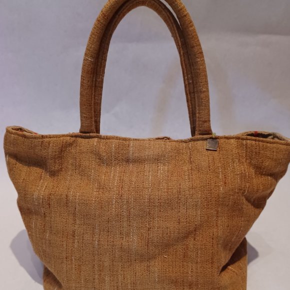 Small tote bag et mini bag Pierre Frey vintage - Velvet Brocade - Picture 8 of 15